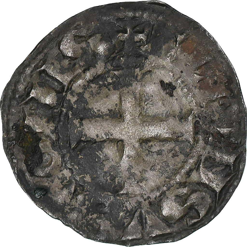 Francia, Comté de Poitou, Alphonse de France, Denier, ca. 1249-1267