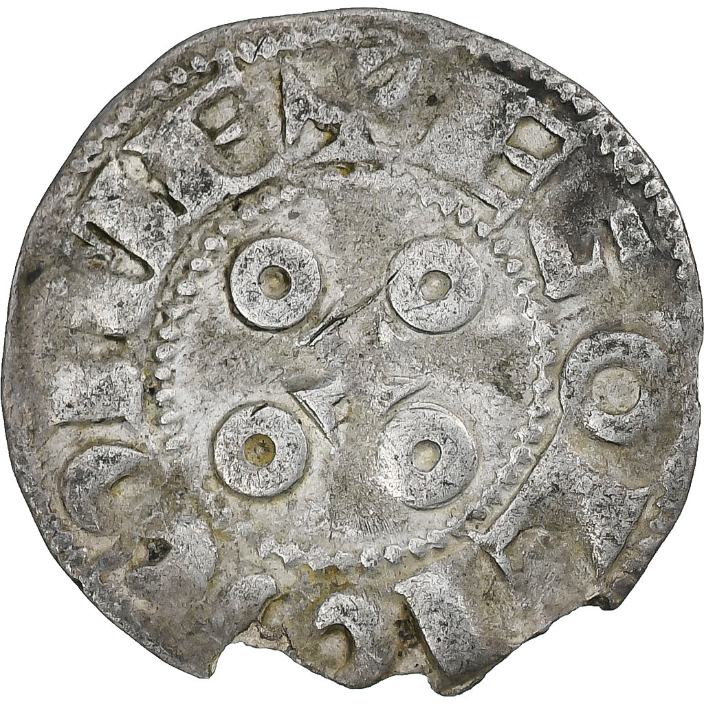 Francja, Comté d'Angoulême, Louis IV d'Outremer, Denier, c. 1180-1220
