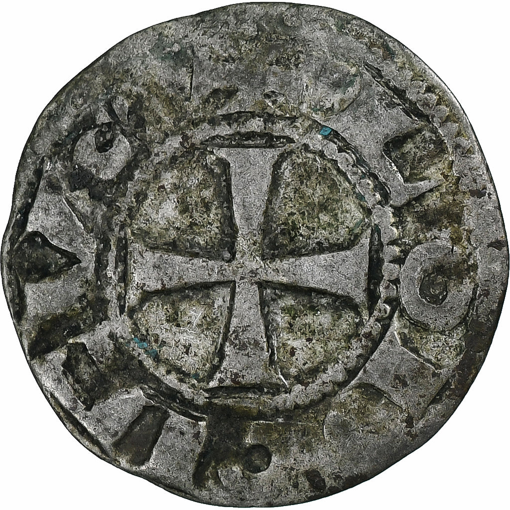 France, Comté d'Angoulême, Louis IV d'Outremer, Denier, c. 1180-1220
