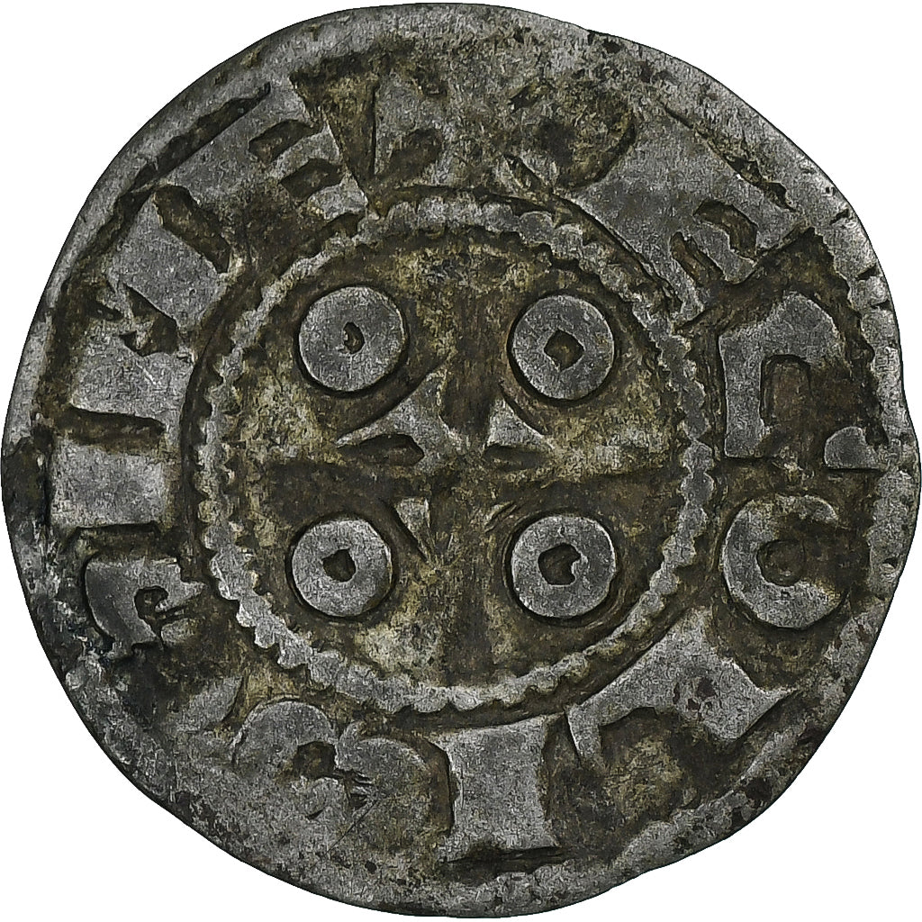 France, Comté d'Angoulême, Louis IV d'Outremer, Denier, c. 1180-1220