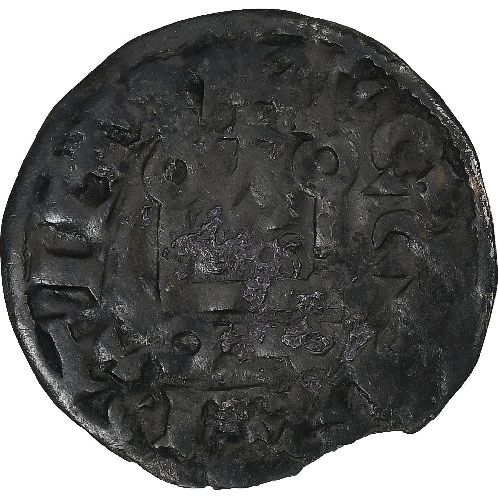 France, Touraine, Denier, ca. 1150-1200, Saint-Martin de Tours, Argent, TB