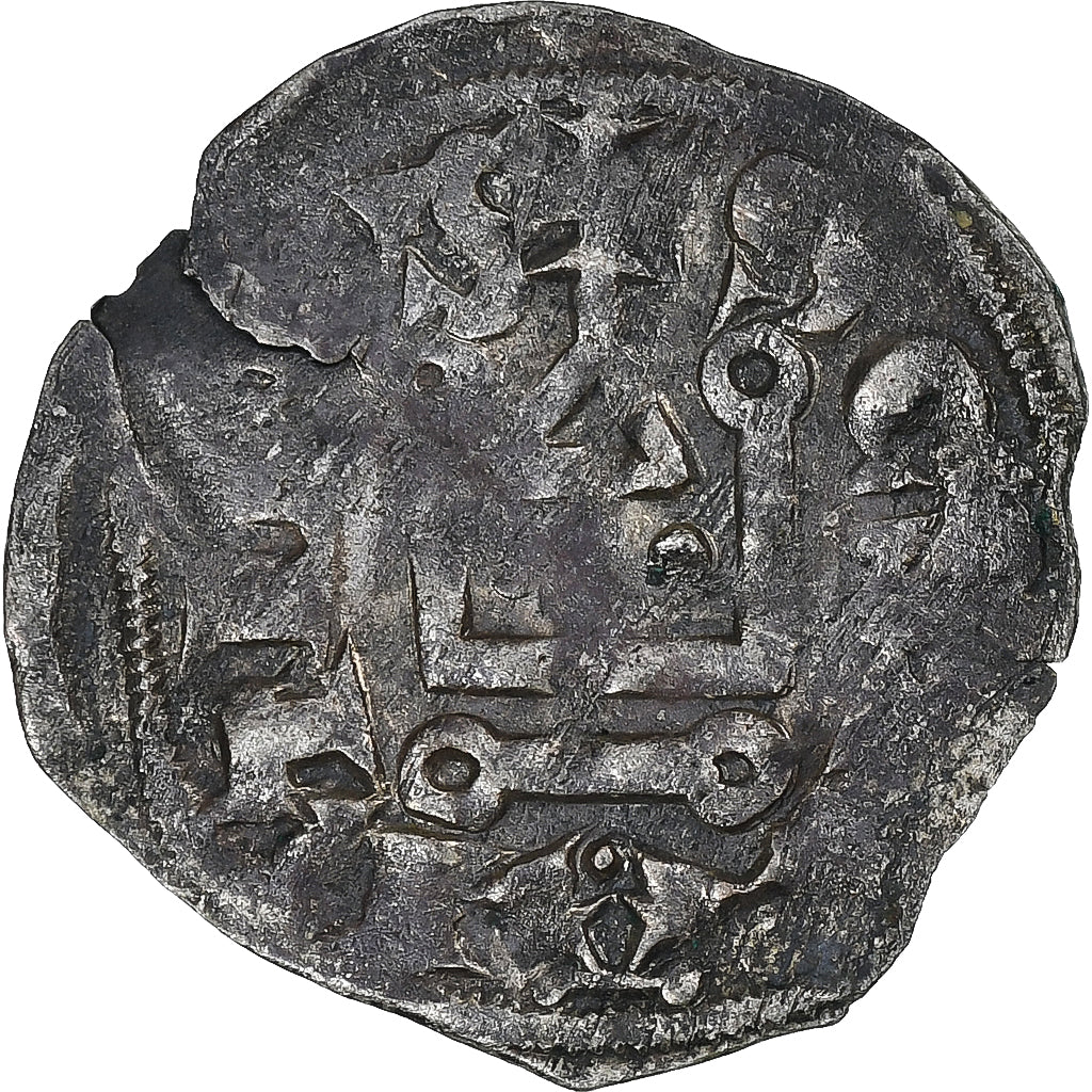 France, Touraine, Denier, ca. 1150-1200, Saint-Martin de Tours, Argent, TB+