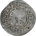 France, Touraine, Denier, ca. 1150-1200, Saint-Martin de Tours, Argent, TB+