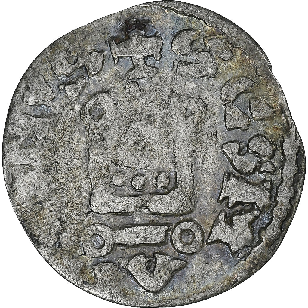 France, Touraine, Denier, ca. 1150-1200, Saint-Martin de Tours, Argent, TB+