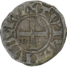 France, Touraine, Denier, ca. 1150-1200, Saint-Martin de Tours, Argent, TB+
