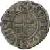 France, Touraine, Denier, ca. 1150-1200, Saint-Martin de Tours, Argent, TB+