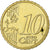 Ireland, 10 Euro Cent, 2007, Sandyford, Nordic gold, AU(55-58)