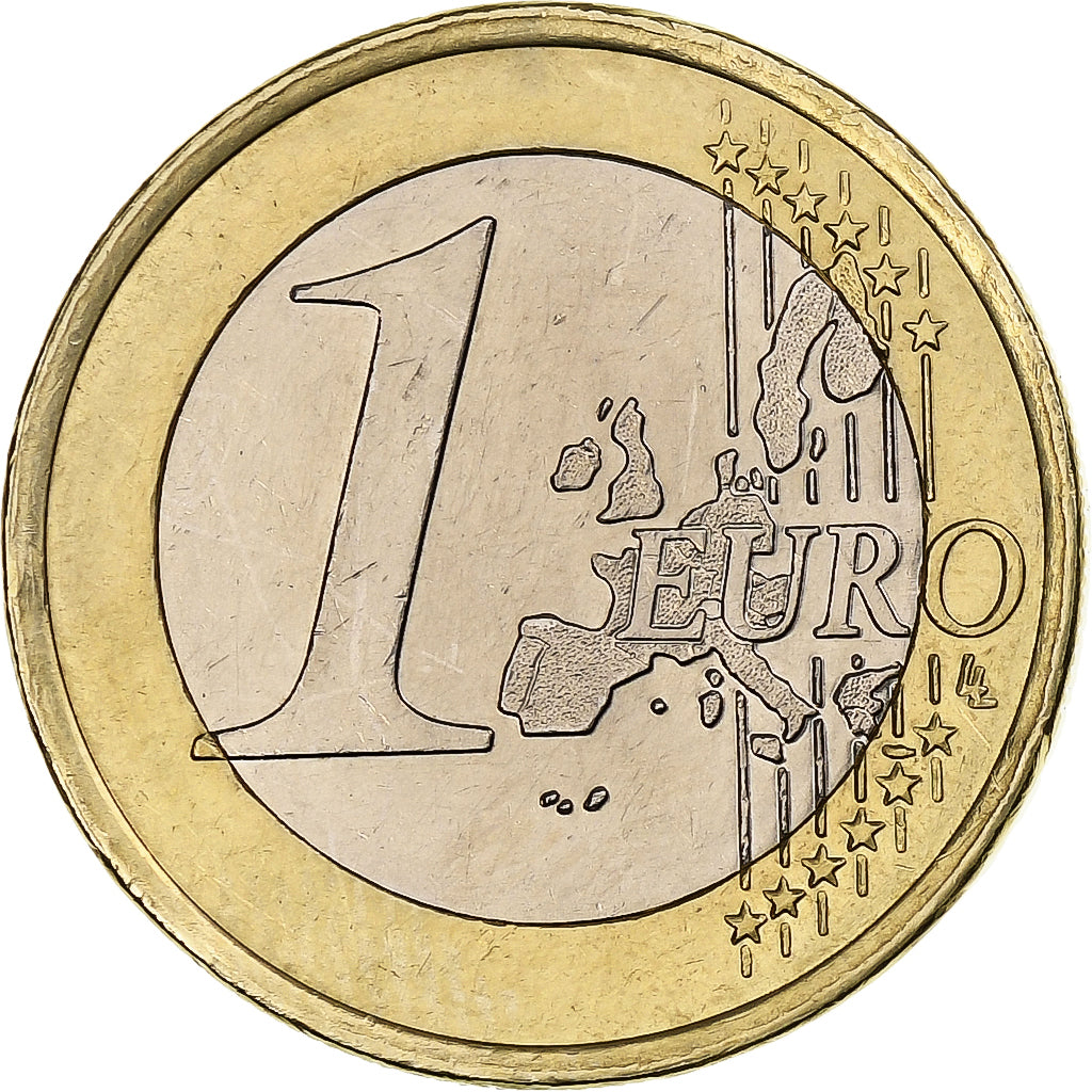 Monaco, Rainier III, Euro, 2001, Paris, Bi-Metallic, UNC-