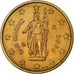 Saint Marin , 2 Euro Cent, 2004, Rome, Cuivre plaqué acier, SPL