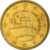 Saint Marin , 5 Euro Cent, 2004, Rome, Cuivre plaqué acier, SPL