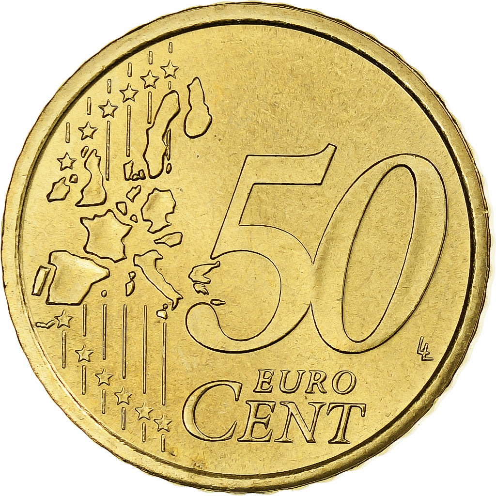 San Marino, 50 Euro Cent, 2003, Rome, Nordic gold, MS(63)