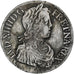 Francia, Louis XIV, Écu à la mèche longue, 1652, Bordeaux, Plata, BC+