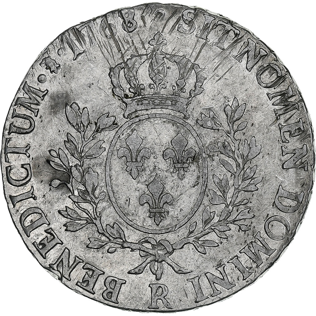 Frankrijk, Louis XV, Écu au bandeau, 1768, Orléans, Zilver, FR+, Gadoury:322