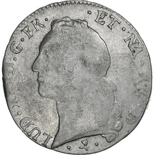 Francia, Louis XV, Écu de Béarn au bandeau, 1762, Pau, Argento, B+