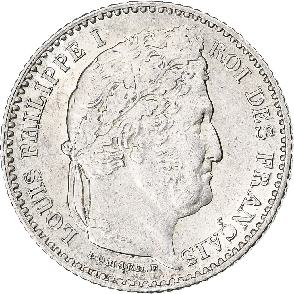 Francja, Louis-Philippe I, 25 Centimes, 1846, Paris, Srebro, AU(55-58)