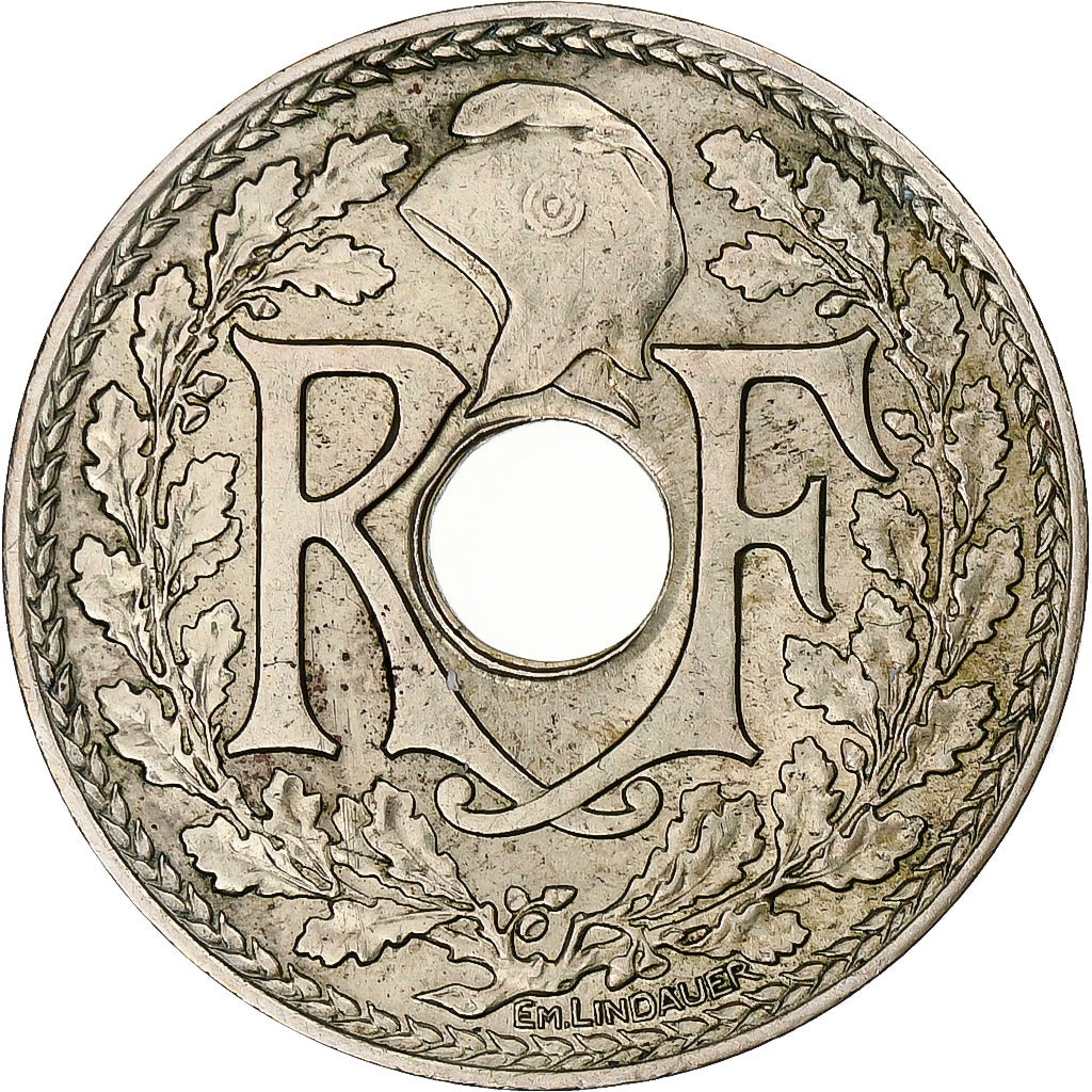 Francja, 25 Centimes, Lindauer, .1940., Paris, Melchior, MS(63), Gadoury:381