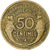 France, 50 Centimes, Morlon, 1947, Cupro-Aluminium, VF(20-25), Gadoury:423b