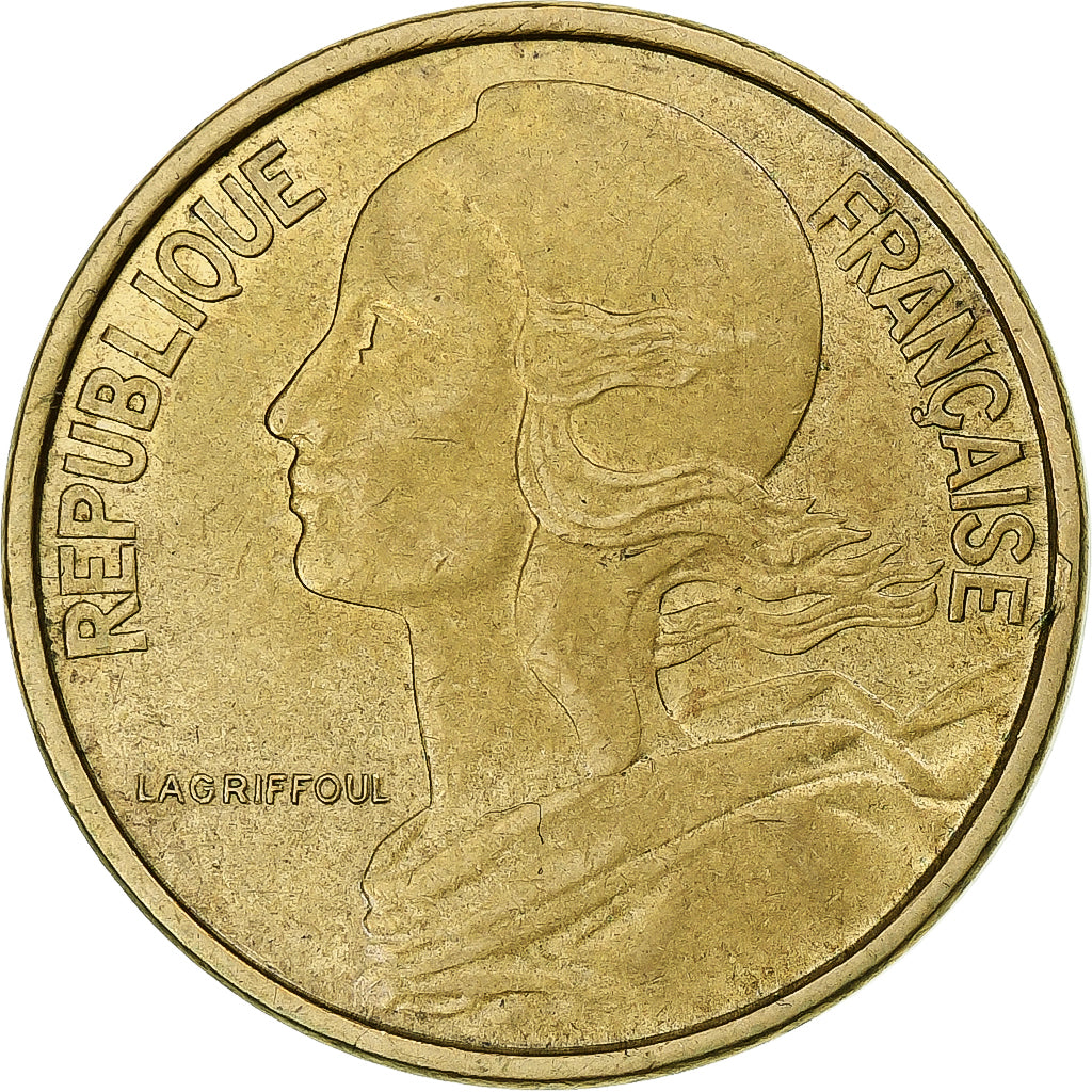 France, 50 Centimes, Marianne, 1962, Paris, Col à 4 plis, Aluminum-Bronze