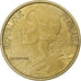 France, 50 Centimes, Marianne, 1962, Paris, Col à 4 plis, Aluminum-Bronze