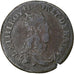 France, Louis XIV, Liard de France, 1657, Vimy, Copper, VF(30-35), C2G:68
