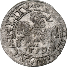 Polska, Kingdom of Poland-Lithuania, Sigismund II, 1/2 Grosz, 1559, Vilnius