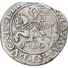 Pologne, Kingdom of Poland-Lithuania, Sigismund II, 1/2 Grosz, 1560, Vilnius
