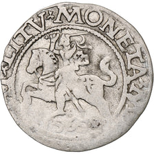 Polska, Kingdom of Poland-Lithuania, Sigismund II, 1/2 Grosz, 1562, Vilnius