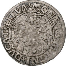 Polonia, Kingdom of Poland-Lithuania, Sigismund II, 1/2 Grosz, 1549, Vilnius