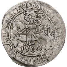 Polonia, Kingdom of Poland-Lithuania, Sigismund II, 1/2 Grosz, 1560, Vilnius