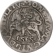 Polónia, Kingdom of Poland-Lithuania, Sigismund II, 1/2 Grosz, 1565, Vilnius