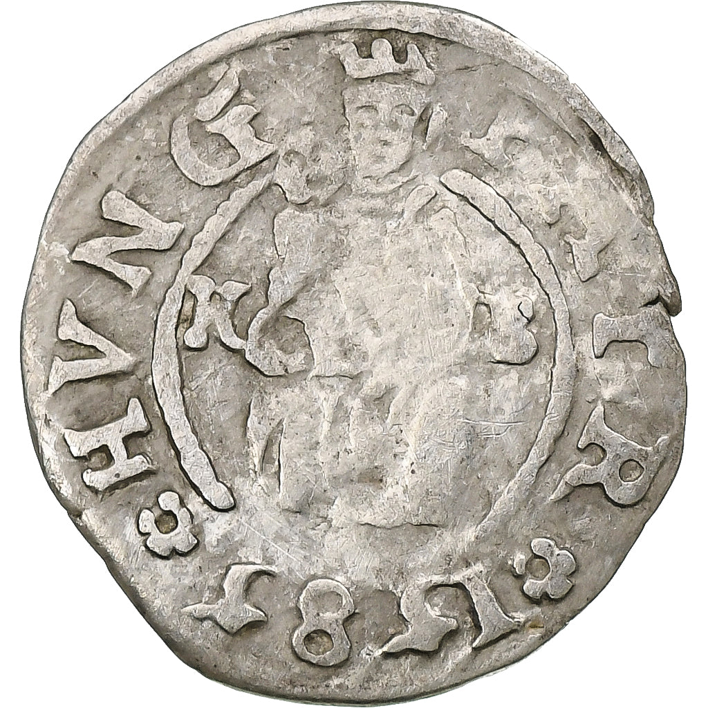 Hungary, Kingdom of Hungary, Rudolf II, Denar, 1585, Silver, VF(30-35)