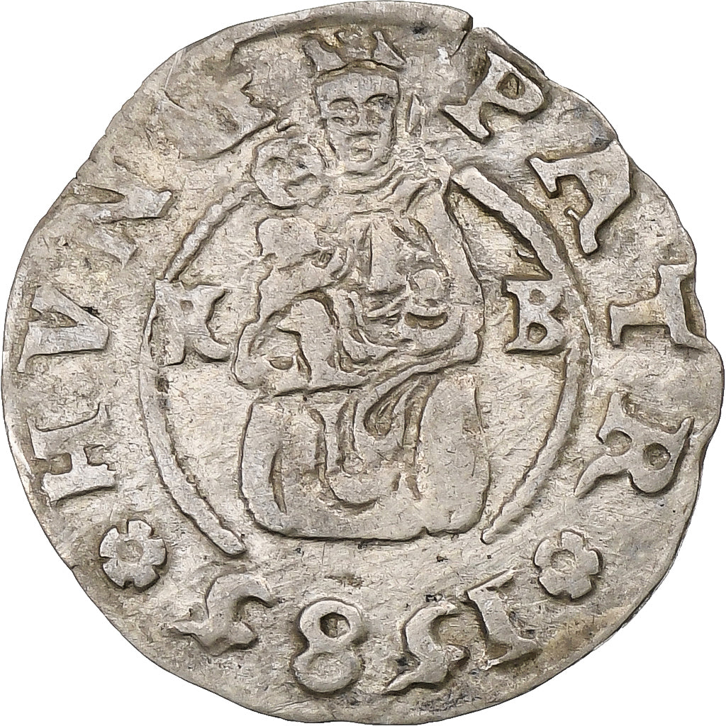 Hungary, Kingdom of Hungary, Rudolf II, Denar, 1585, Silver, EF(40-45)