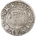 Hongrie, Kingdom of Hungary, Rudolf II, Denar, 1592, Argent, TTB