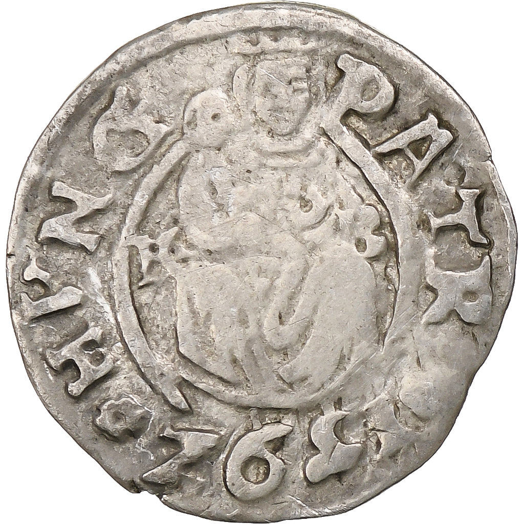 Hongrie, Kingdom of Hungary, Rudolf II, Denar, 1592, Argent, TTB