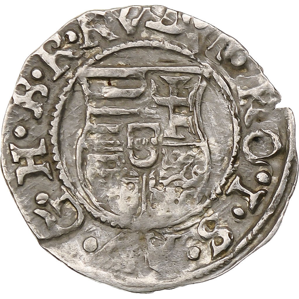 Hungría, Kingdom of Hungary, Rudolf II, Denar, 1584, Plata, MBC
