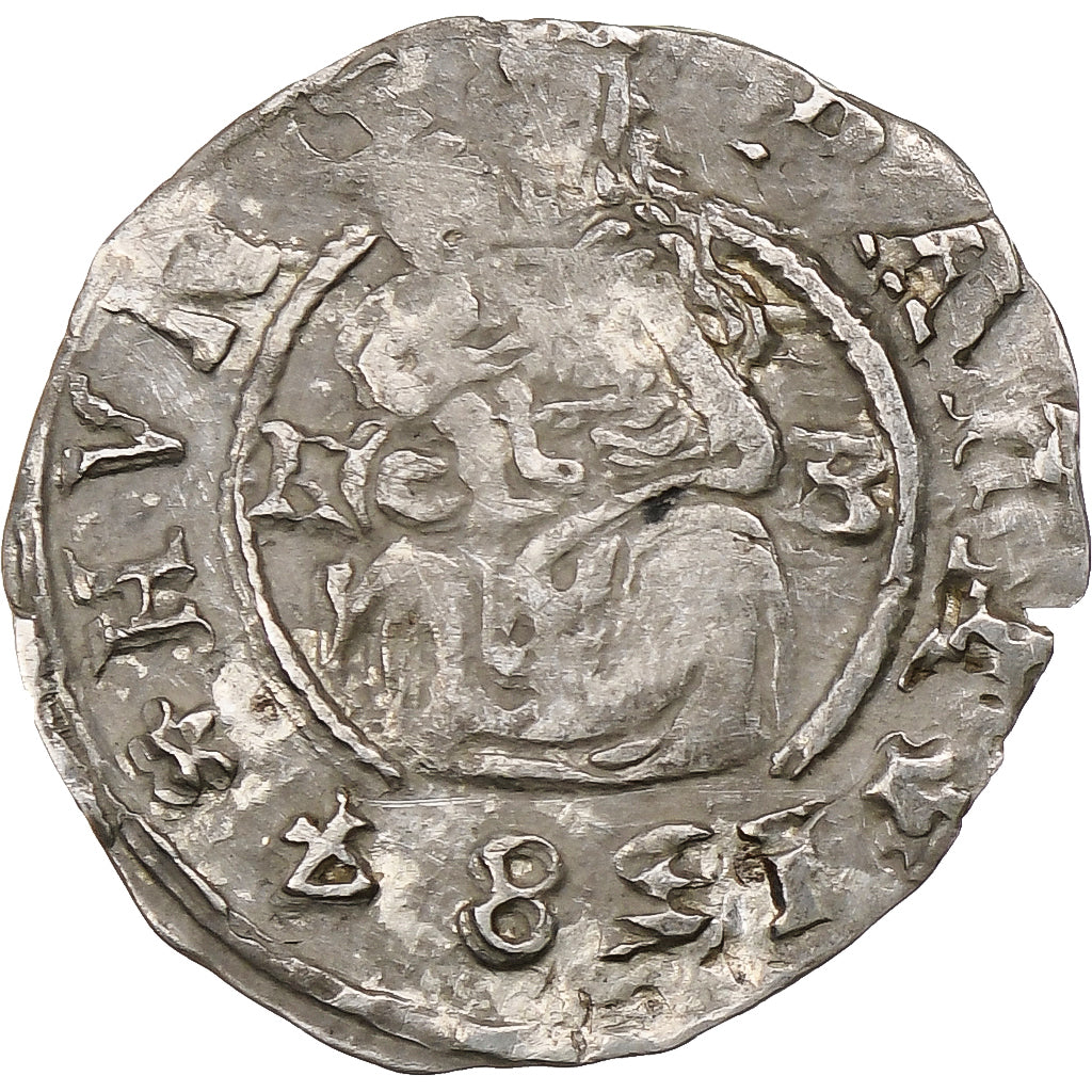 Hungría, Kingdom of Hungary, Rudolf II, Denar, 1584, Plata, MBC