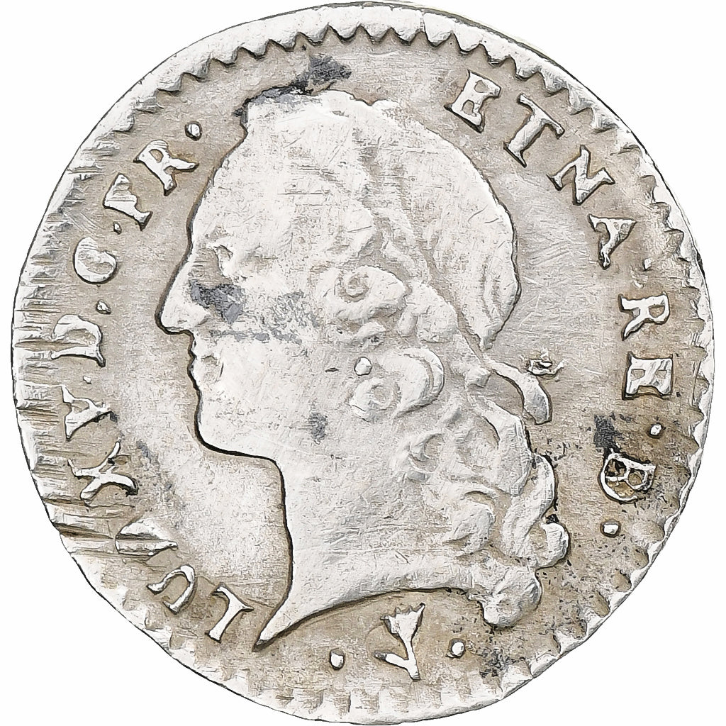 Frankrijk, Louis XV, 1/20 Écu au bandeau, 1770, Pau, Zilver, FR+, Gadoury:284a