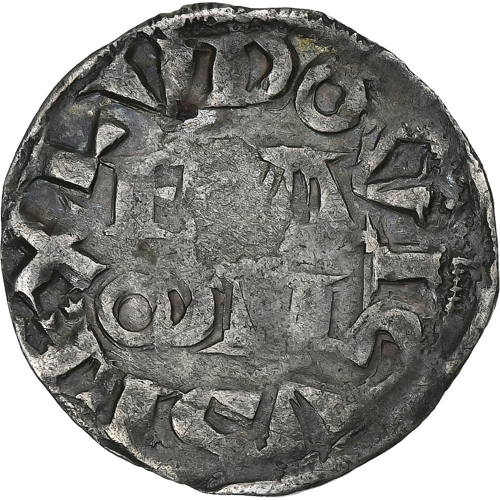 France, Louis VII, Denier Parisis, 1137-1180, Paris, Billon, TB+, Duplessy:143