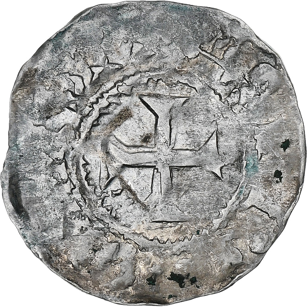 Duché de Bretagne, Conan II, Denier, 1040-1066, Rennes, Billon, VF(20-25)
