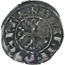 France, Philip IV, Double Parisis, 1295-1303, Paris, Billon, VF(30-35)