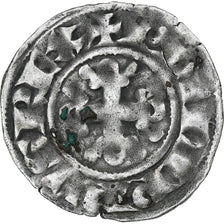 France, Philip IV, Double Parisis, 1295-1303, Paris, Billon, VF(30-35)