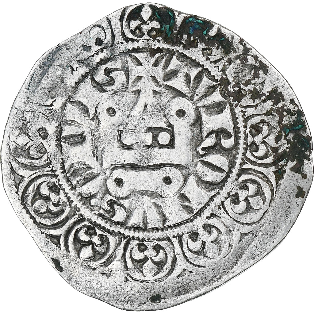 France, Philip IV, Maille Blanche, 1296-1314, Silver, VF(30-35), Duplessy:215