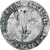 France, Charles VII, Double Gros, 1427-1429, Tournai, Billon, VF(20-25)