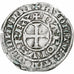 Francja, Charles IV, Maille Blanche, 1322-1328, Srebro, EF(40-45), Duplessy:243A
