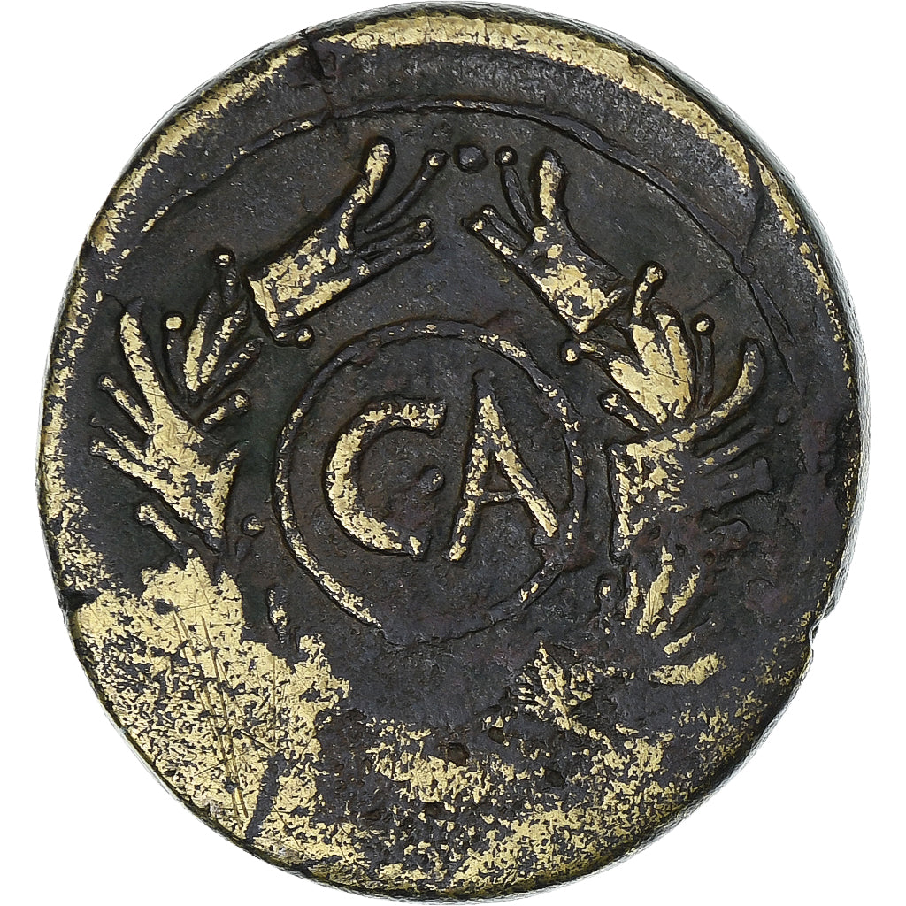 Augustus, Dupondius, 25-15 BC, Pergamon, Bronze, VF(30-35)