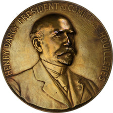 France, Médaille, Henry Darcy Président du comité des Houillers - 25eme