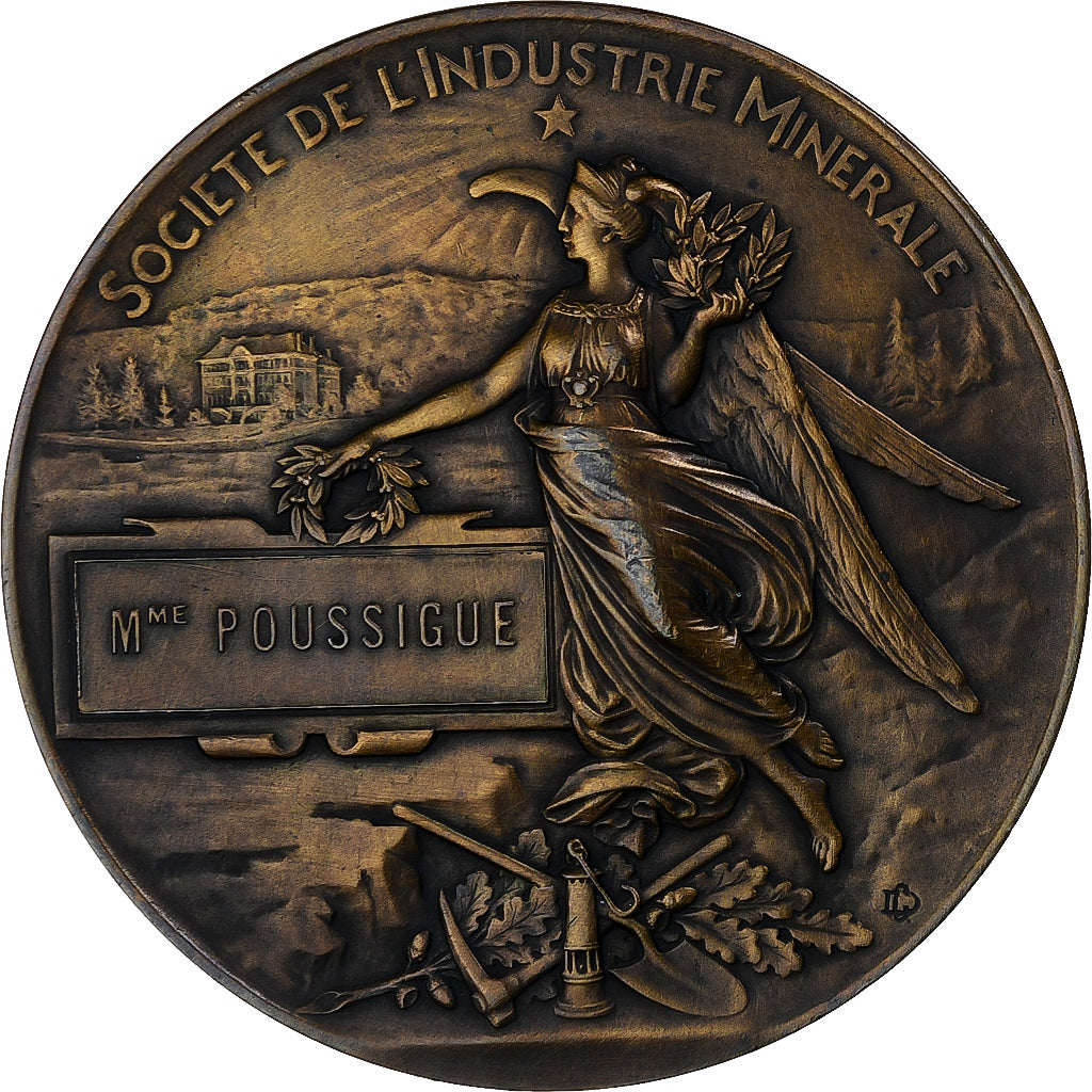 Francia, medaglia, Société de l'Industrie Minérale, n.d., Bronzo, Dupré, SPL