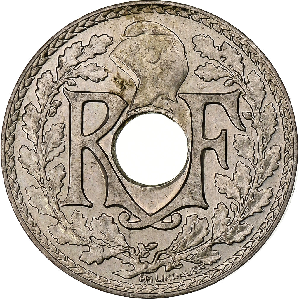 Francia, 5 Centimes, Lindauer, 1936, Paris, Rame-nichel, SPL, Gadoury:170