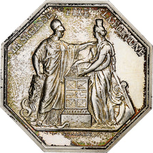 França, medalha, Banque de France, An VIII, 2000, Prata, Nova cunhagem