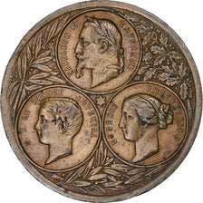 France, Medal, Napoléon III, Lyon, Démolition de l'enceinte de la Croix